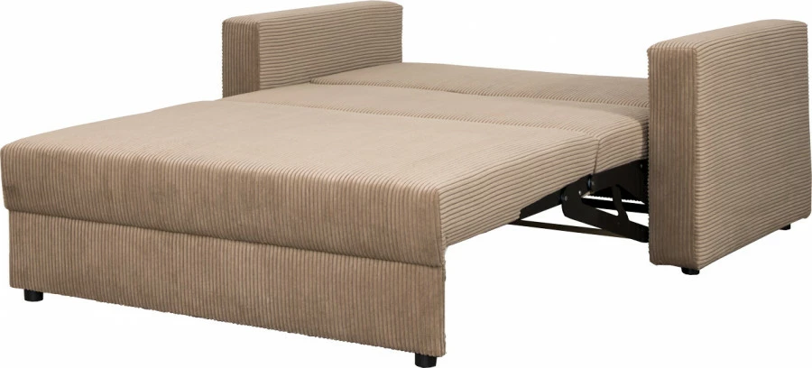 Sofa rozkładana Milano (sztruks brąz) 