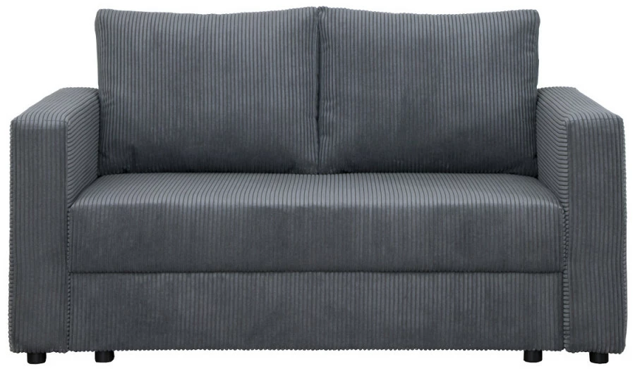 Sofa rozkładana Milano (sztruks grafit) 