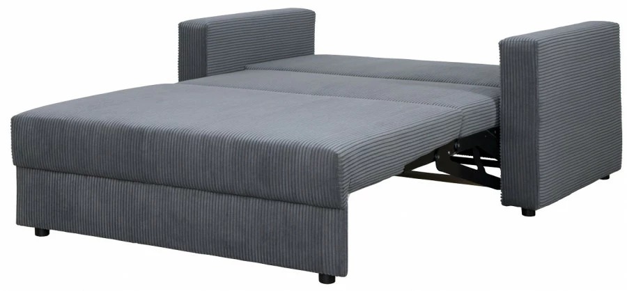 Sofa rozkładana Milano (sztruks grafit)