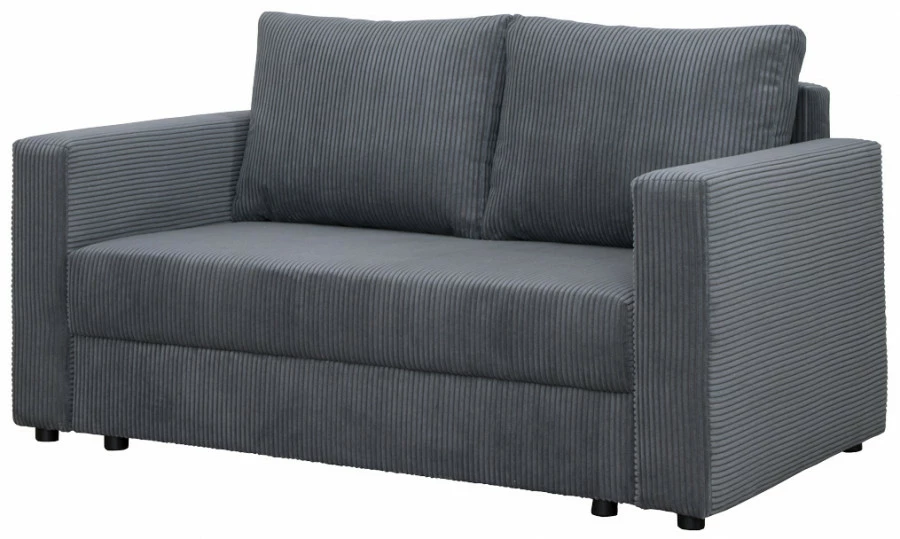 Sofa rozkładana Milano (sztruks grafit) 
