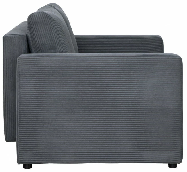 Sofa rozkładana Milano (sztruks grafit)