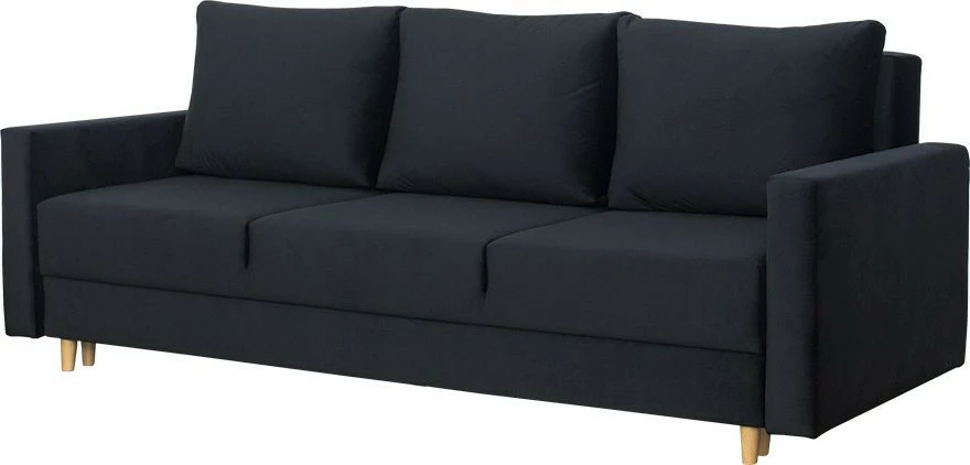 Kanapa Milano (plusz czarny) 