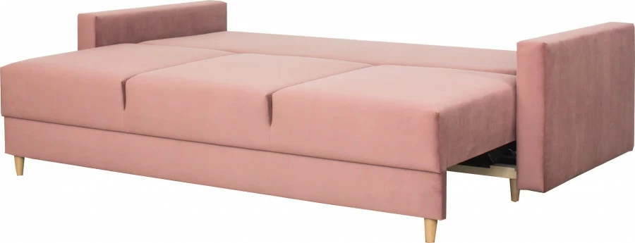 Kanapa Milano (plusz brudny róż)