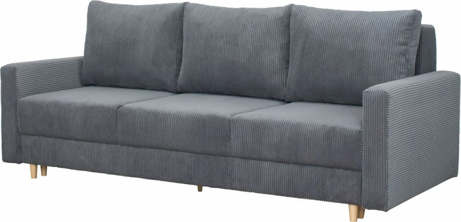 Kanapa Milano (sztruks grafit)