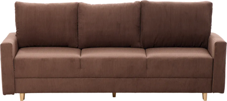 Kanapa Milano (sztruks czekoladowy brąz)