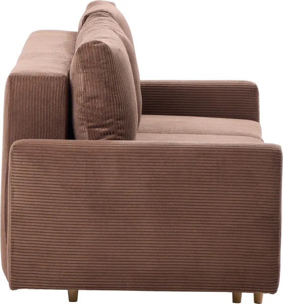 Kanapa Milano (sztruks czekoladowy brąz)