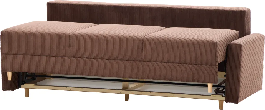 Kanapa Milano (sztruks czekoladowy brąz)