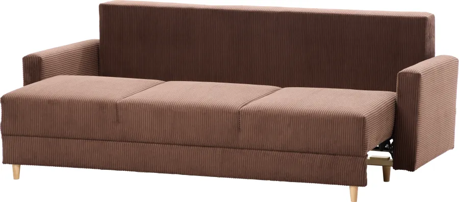 Kanapa Milano (sztruks czekoladowy brąz)