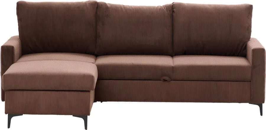 Narożnik Milano (sztruks czekoladowy brąz)