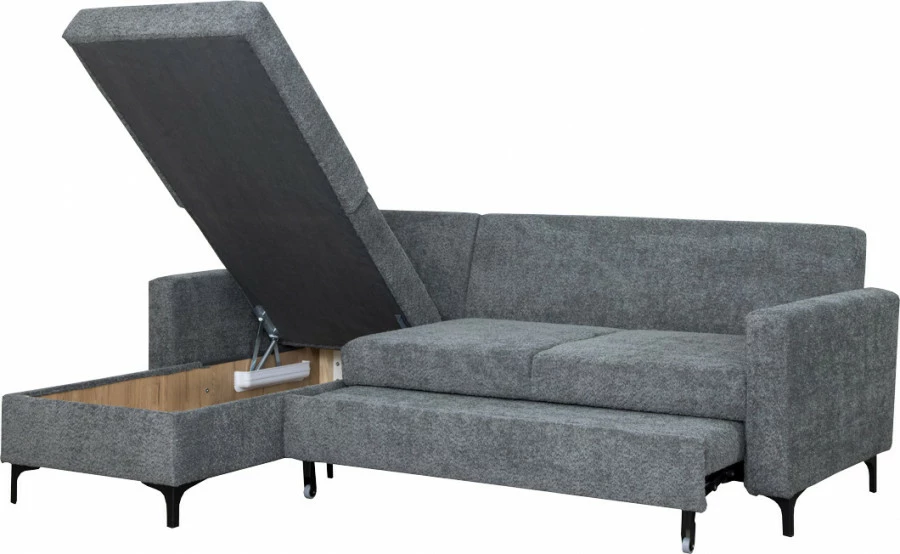 Narożnik Milano (boucle grafit) 