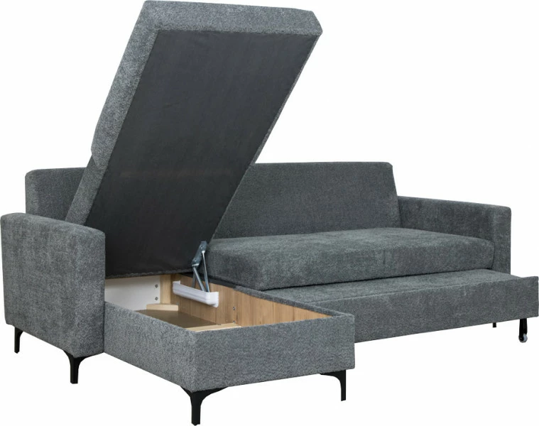 Narożnik Milano (boucle grafit)