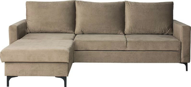 Narożnik Milano (plusz brąz)