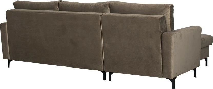 Narożnik Milano (plusz brąz) 