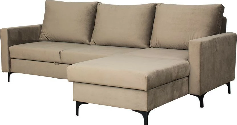 Narożnik Milano (plusz brąz)