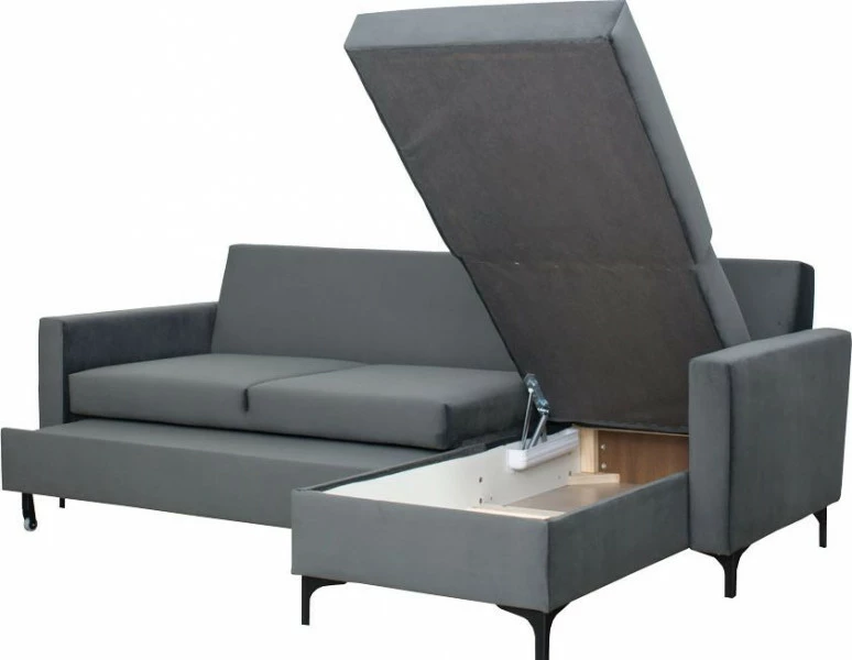 Narożnik Milano (plusz grafit)