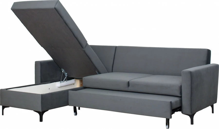 Narożnik Milano (plusz grafit)