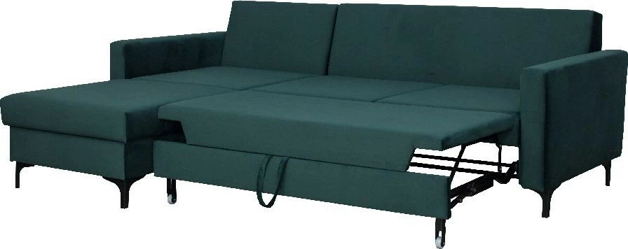 Narożnik Milano (plusz zieleń)