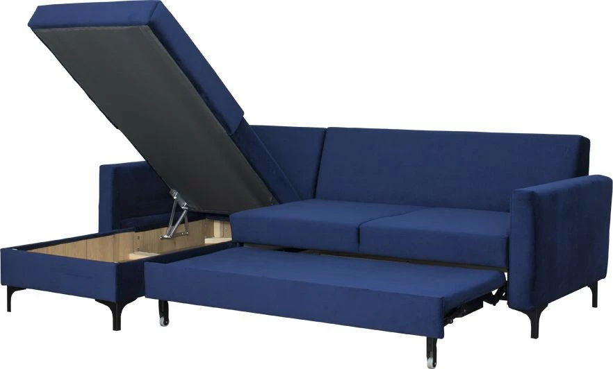 Narożnik Milano (plusz granat)