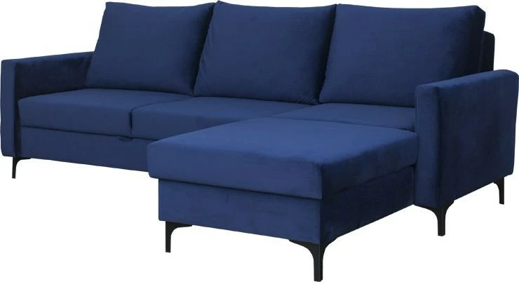 Narożnik Milano (plusz granat)