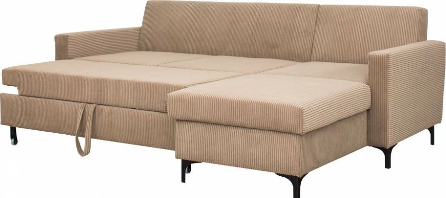 Narożnik Milano (sztruks brąz) 