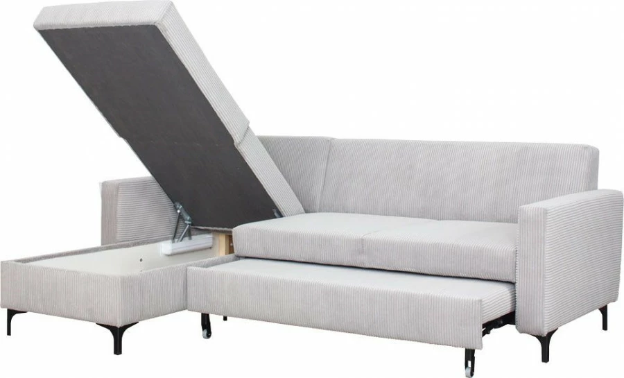 Narożnik Milano (sztruks szary)