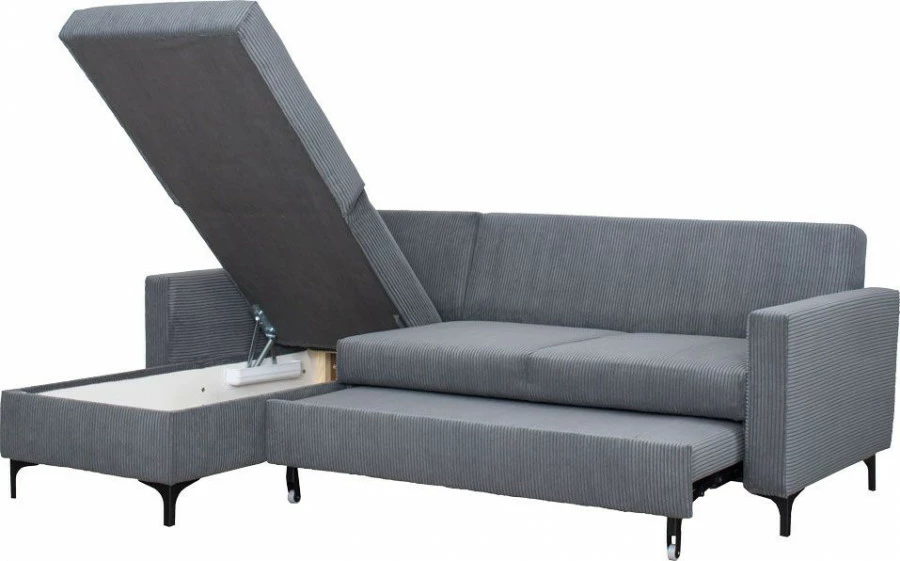 Narożnik Milano (sztruks grafit)