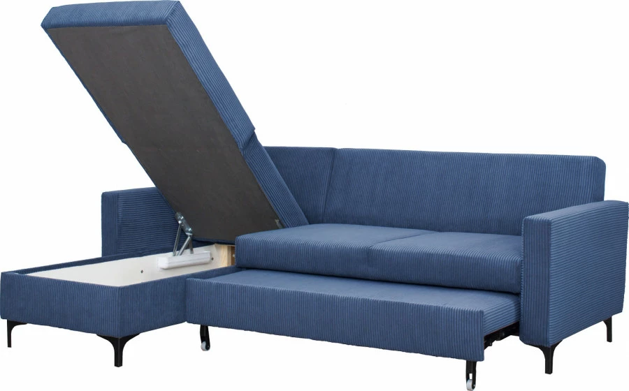 Narożnik Milano (sztruks granat) 