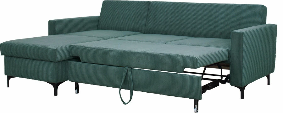 Narożnik Milano (sztruks zielony) 