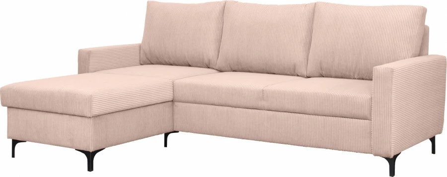 Narożnik Milano (sztruks róż)