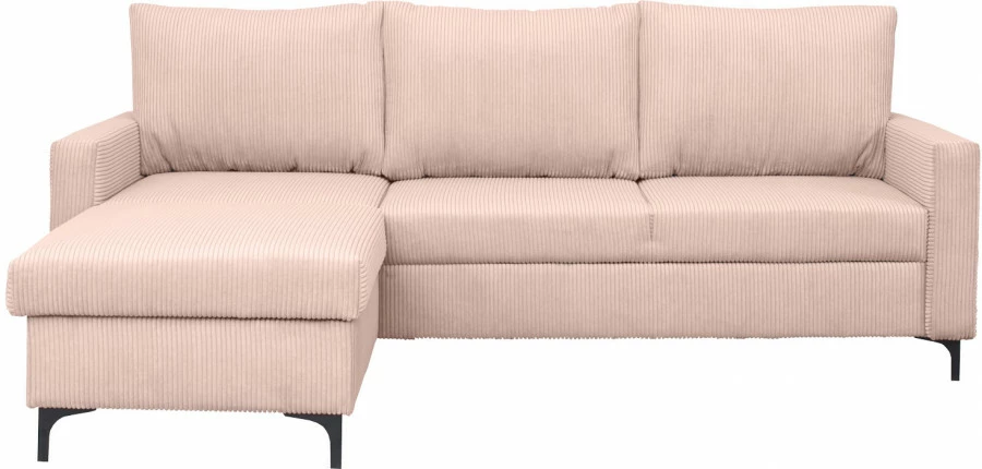 Narożnik Milano (sztruks róż) 