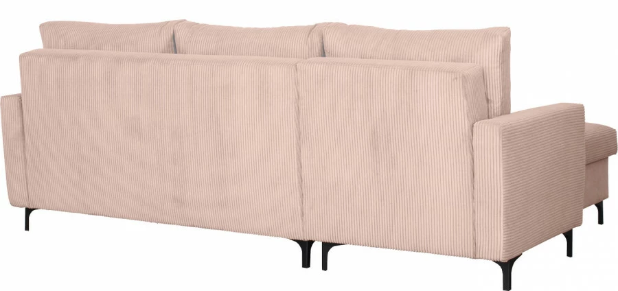 Narożnik Milano (sztruks róż) 