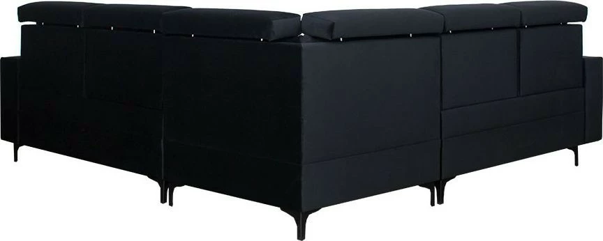 Narożnik Nairobi (plusz czarny) 