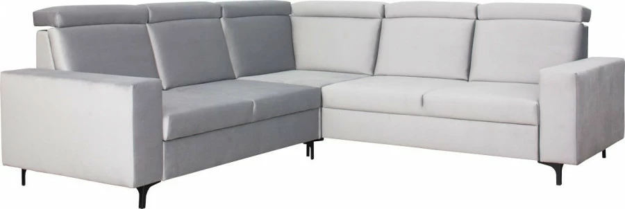 Narożnik Nairobi (plusz srebrzysty)