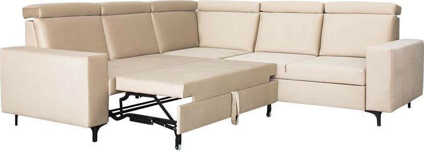 Narożnik Nairobi (plusz beż) 