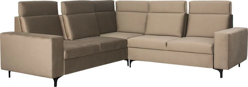 Narożnik Nairobi (plusz brąz)