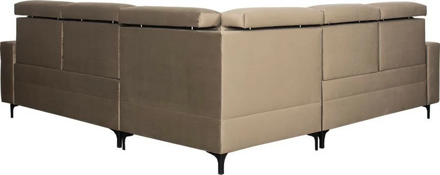 Narożnik Nairobi (plusz brąz)