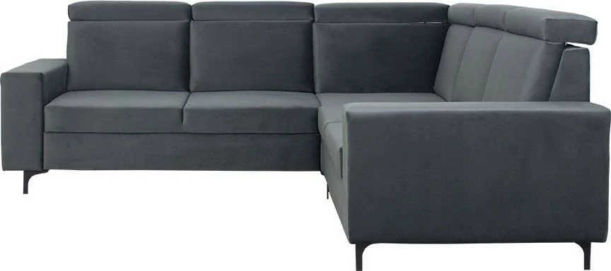 Narożnik Nairobi (plusz grafit)