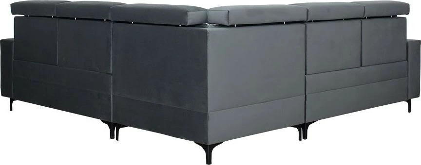 Narożnik Nairobi (plusz grafit)