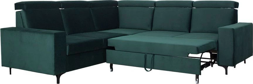 Narożnik Nairobi (plusz zieleń)