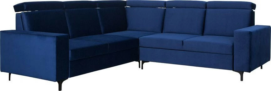 Narożnik Nairobi (plusz granat)