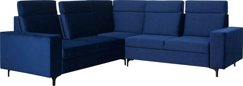 Narożnik Nairobi (plusz granat)