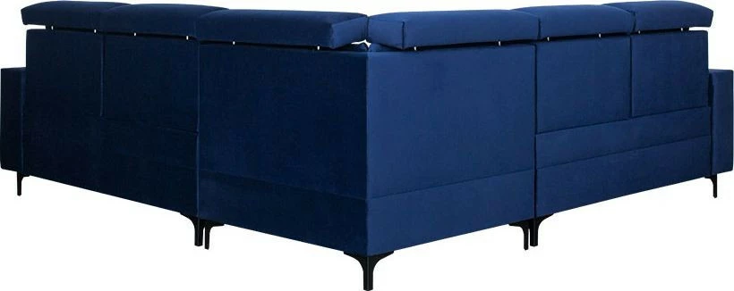 Narożnik Nairobi (plusz granat)