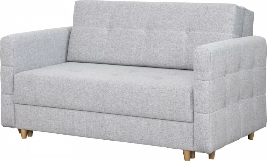 Fotel 2-osobowy rozkładany Paris (gustimo jasny szary)