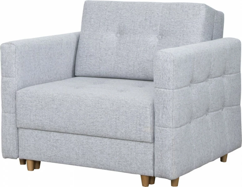 Fotel rozkładany Paris (gustimo jasny szary)