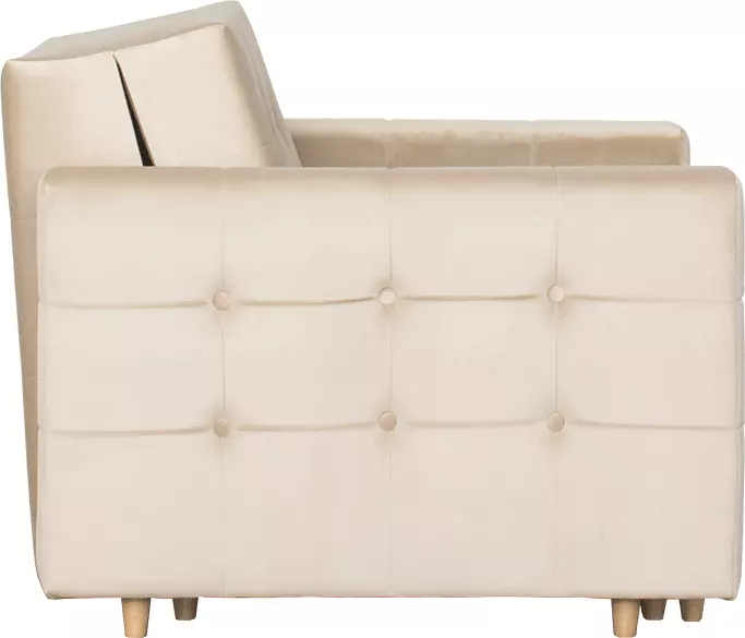 Fotel rozkładany Paris (plusz beż)