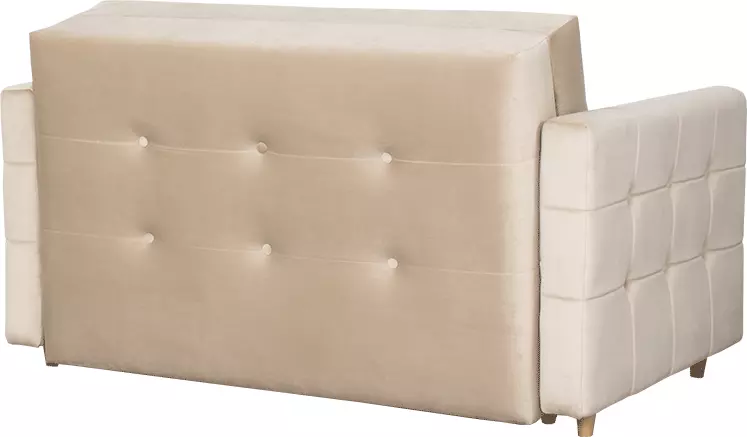 Fotel 2-osobowy rozkładany Paris (plusz beż)