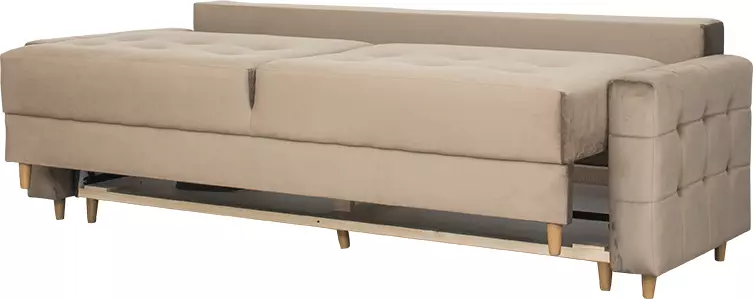 Sofa Paris (plusz brąz)