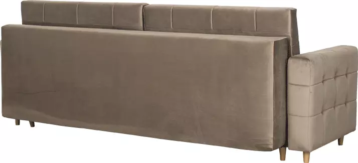 Sofa Paris (plusz brąz)