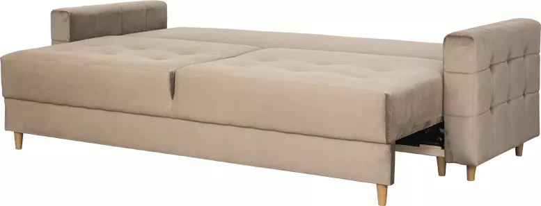 Sofa Paris (plusz brąz)
