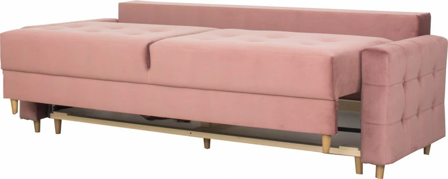 Sofa Paris (plusz brudny róż)